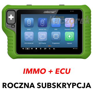Roční předplatné IMMO + ECU pro Key Master G3 – OBD Star